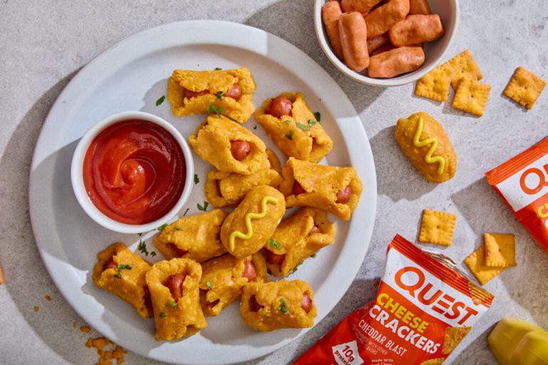 Quest Cheese Crackers Pig in a Blanket Recipe