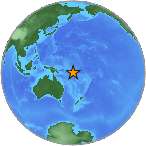 Moderate earthquake, 5.1 mag has occurred near Sola in Vanuatu