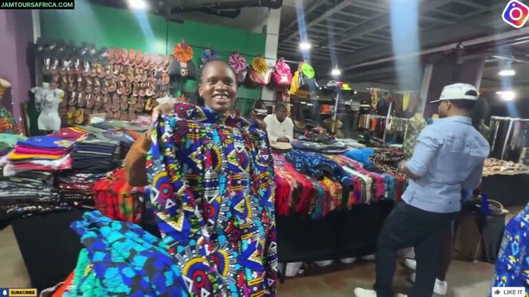 First Time Haitian American Explores Nairobi's Craft Market!
