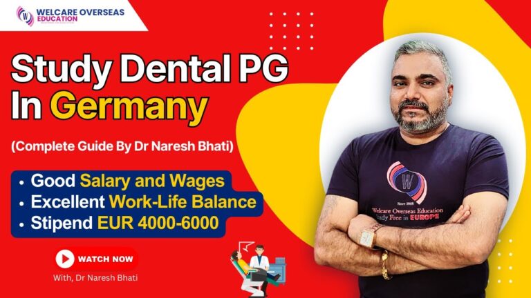 Study Dental Dentistry Surgeon Post Graduation (PG) In Germany European Countries #germany #europe