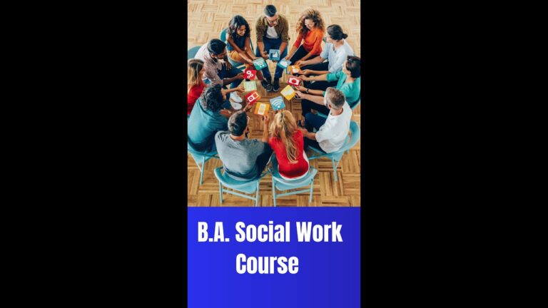 B.A. Social Work Course 2025 | Community Development & Human Rights | IMTS INSTITUTE