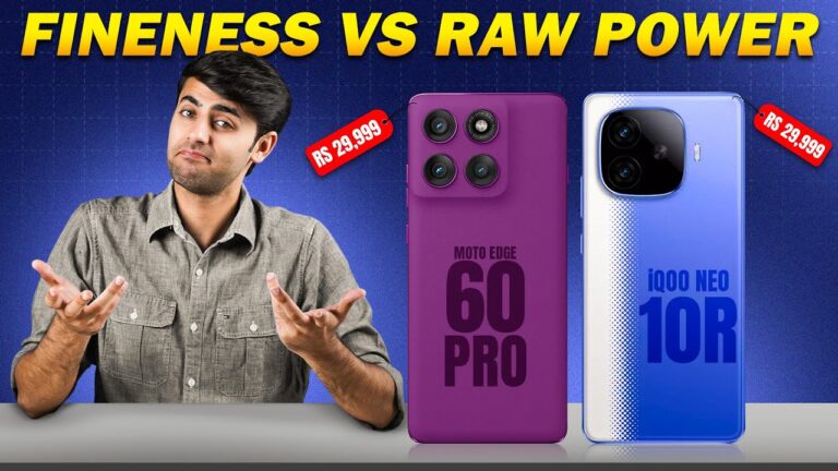 iQOO Neo 10R vs Motorola Edge 60 Pro: Best Phone Under 30000 🤯🔥
