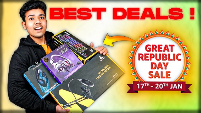 Best DEALS on GAMING Peripherals in Amazon Republic Day Sale!