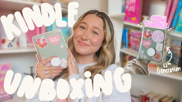 I bought a Kindle Paperwhite! 💓📖| Kindle Unboxing + Book Recommendations