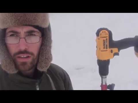 Ice Auger Adapter for Cordless Drill