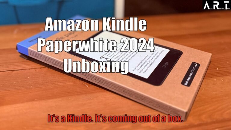 Kindle Paperwhite (2024, 12th Generation) Unboxing