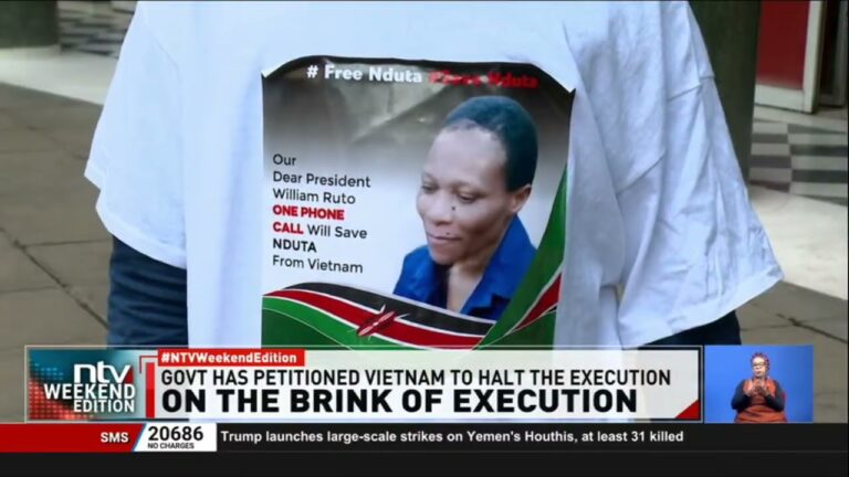 PS Korir Sing'oei says Vietnam to consider Kenya's petition to halt the execution of Margaret Nduta Mushenee