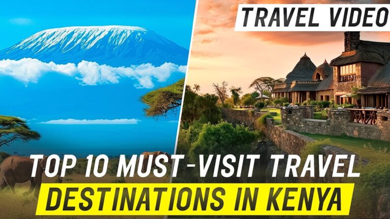 Top 10 Must-Visit Travel Destinations in Kenya – Explore the Magic of Kenya