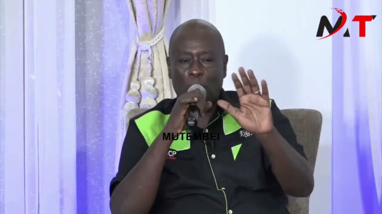 POLISI MSIKUBALI KUAMBIWA MUUWE WAKENYA HATA NA WAKUBWA WENU! GACHAGUA TO KENYAN POLICE! Mushenee