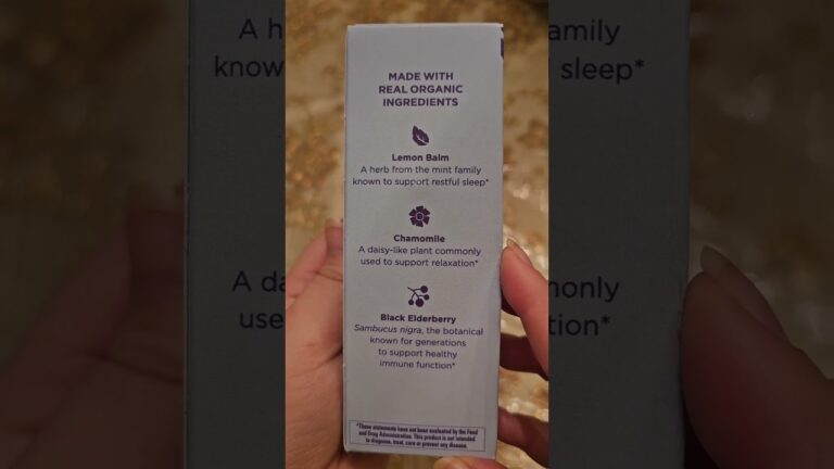 Hyland's Kids Organic Sleep Calm & Immunity #HylandsKids #SleepSupport #MelatoninFree #ImmuneHealth