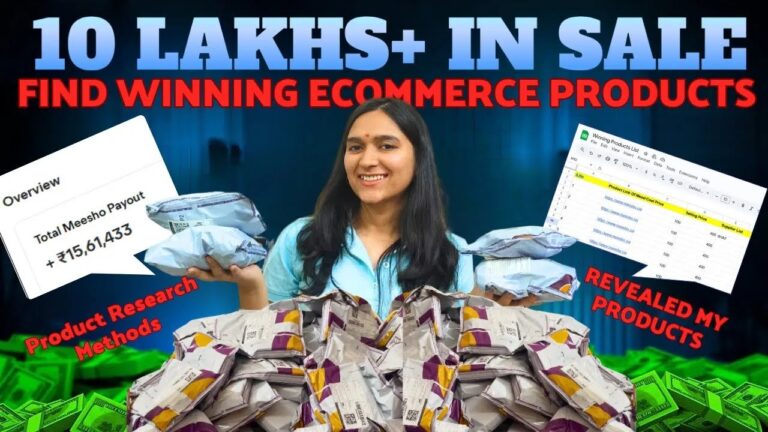 1 Lakh+ Sellers Use THIS to Find Trending Products | Product Research Methods 2025 Full Training