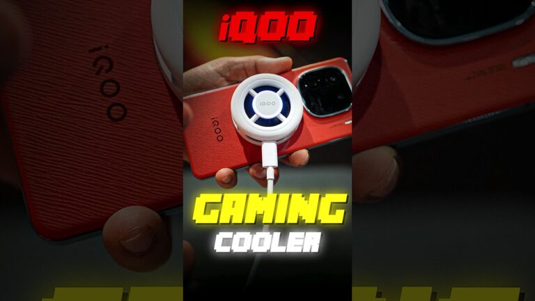 iQOO New Gaming Cooler 🥶🥶!!