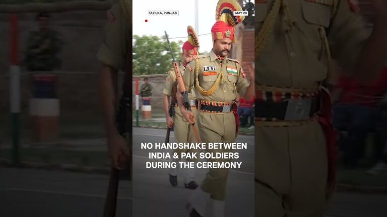Watch: Beating Retreat Ceremony Resumes at India-Pak Border After Operation Sindoor | N18G