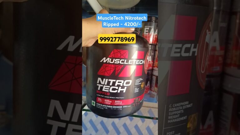 Muscle tech Nitrotech ripped best price|Muscle tech Nitrotech ripped reviews|#supplements #sale #gym