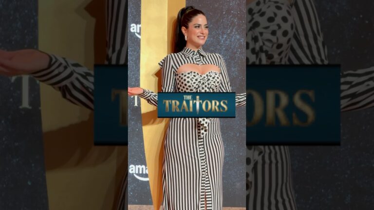 Curvy Traitor Nikita Luther Spotted The Traitors Launch Amazon Prime Video #thetraitors #shorts