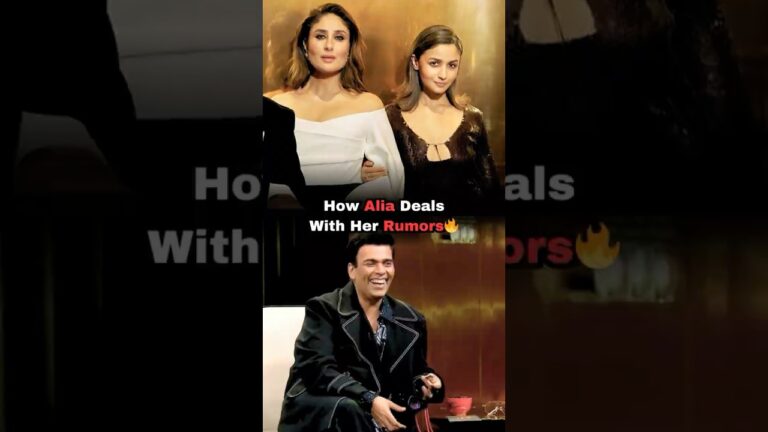 Even Kareena Was Impressed By Alia Bhatt😂Karan Johar #aliabhatt #kareenakapoorkhan #aliabhatt