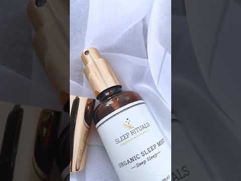 Dreamy organic sleep mist, pillow mist, sleep spray, calming spray, relaxing aura, relaxing vibes