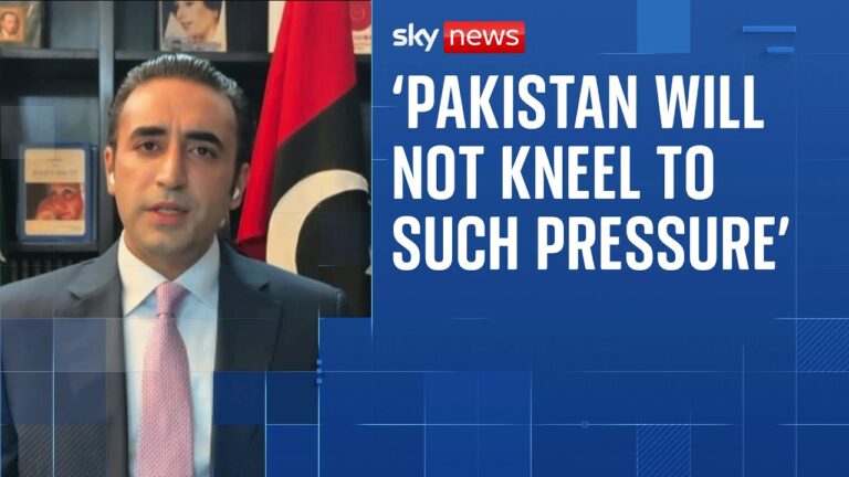 'This was an unprovoked, deliberate act of war by India,' says Chairman of Pakistan People's Party