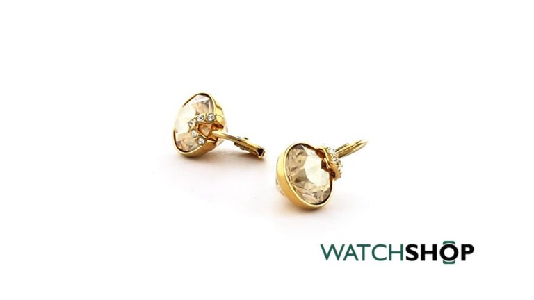 Swarovski Jewellery Ladies' Gold Plated Bella Earrings (5349963)