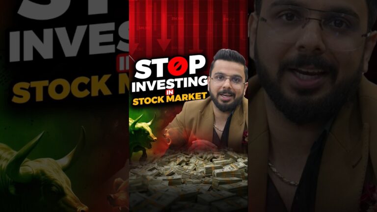 Don’t Invest in Stock Market 📈 All Your Money 💰