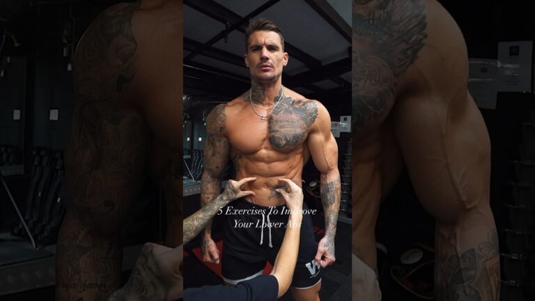 Improve your ‘Lower Ab Gains’ with these 5 key exercises & tips💪#abs #workout