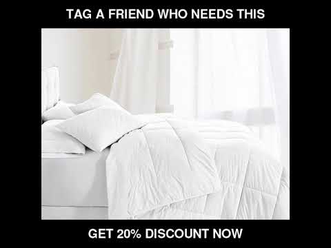 My Organic Sleep Wool Comforter.