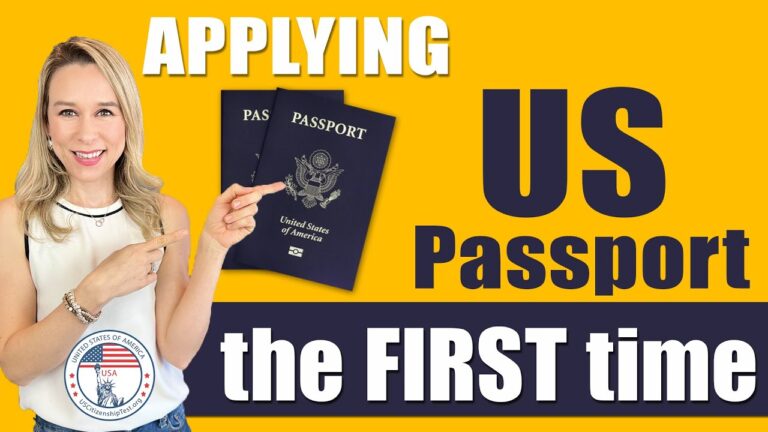 HOW TO apply for a U.S. passport for the FIRST TIME Form DS-11 | USCitizenshipTest.org Mushenee