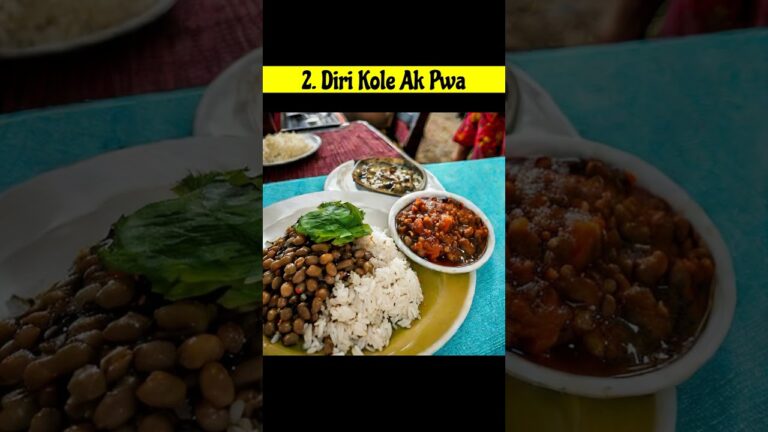 Top 5 Haiti Food, Haiti Cuisine You Must Try It Once. #55 @taroballworld #Shorts