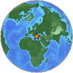 Light earthquake, 4 mag was detected near Ouranoupolis in Greece