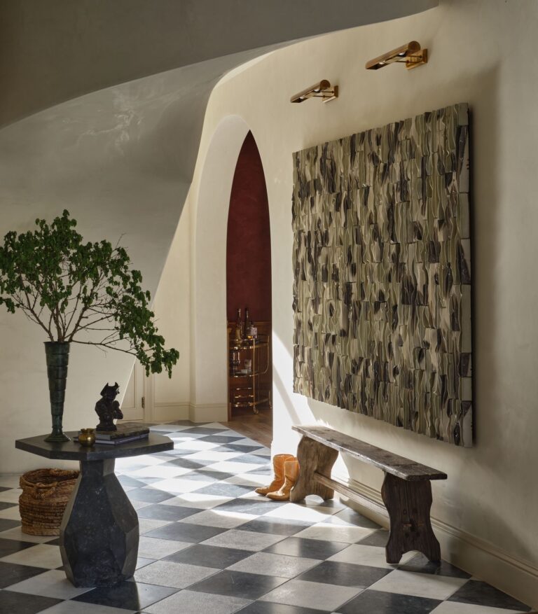 Why You Should Choose Bigger Art (As Proven By A Beautiful Italian-Inspired New Build)