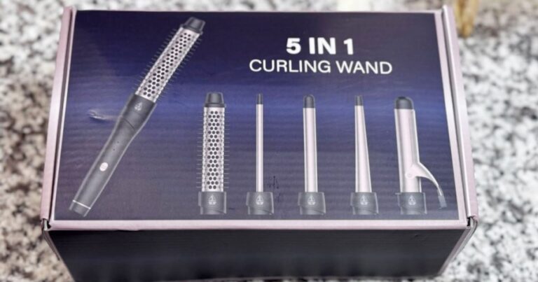 5-in-1 Curling Iron Set Only $33.65 Shipped on Amazon