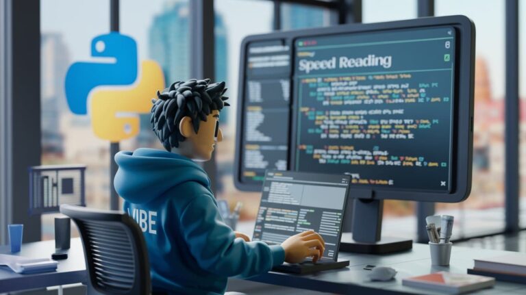 Vibe Coding a Speed Reading App with Python in Just 15 Minutes