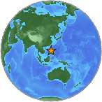 Light earthquake, 4.3 mag has occurred near Ligaya in Philippines