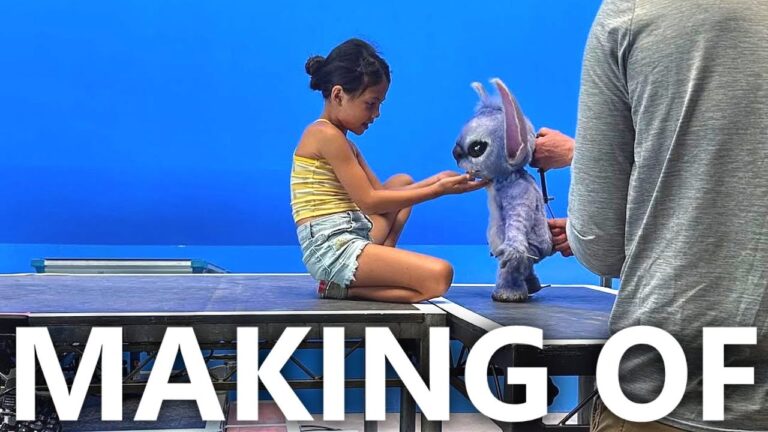 Lilo & Stitch (2025) Behind the Scenes: Real Stitch Puppet, Lilo Doubles & Hawaiian Set Design