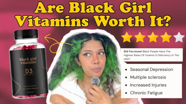 Watch This Before You Buy Black Girl Vitamins | My Vitamin D Deficiency Story & Product Review