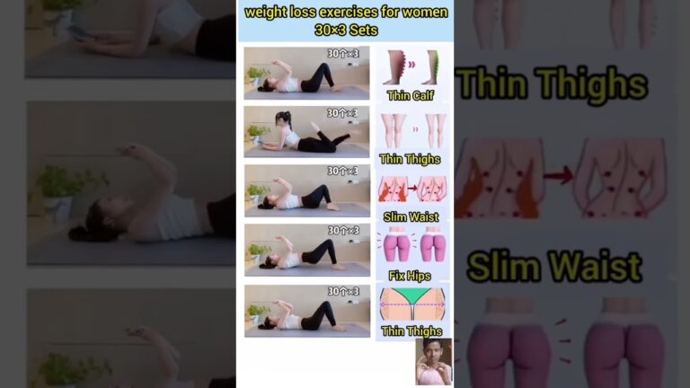 🔥Weight Loss Exercise For Women 🏡💪#yoga #weightloss #fitnessroutine #short #ytshorts