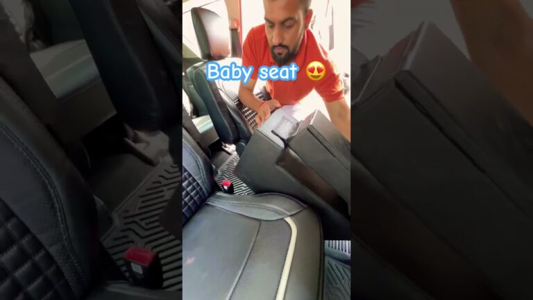 Baby seat 😍 Captain seats ke liye 🔥🔥￼