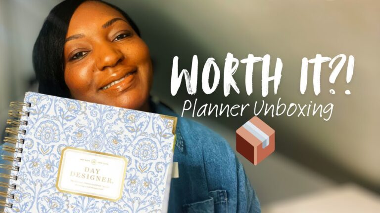 Day Designer 2025 Unboxing 📦 | Faith-Based Planning for a Purposeful Year ✝️📅