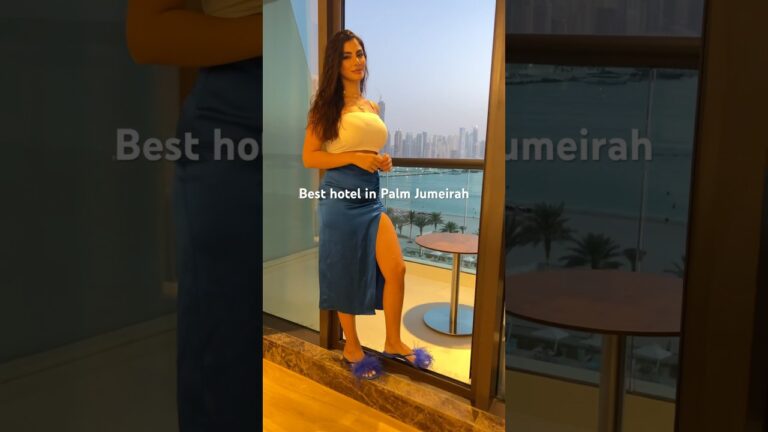 Best hotel in Palm Jumeirah, Dubai. Hilton Palm Jumeirah. #dubai #palmjumeirah #luxuryhotel #shorts
