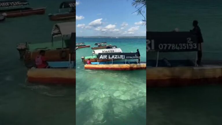 The small port of prison island #zanzibar