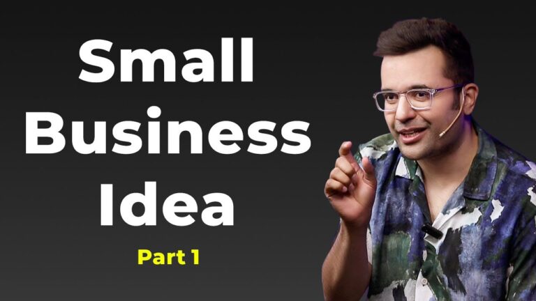 Small Business Idea – Part 1