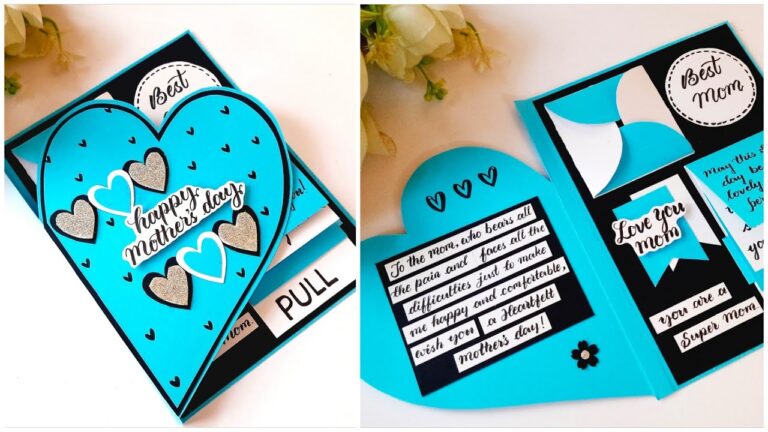 Beautiful Mother's Day Greeting Card | Special Handmade Greeting card for Mother's Day | Tutorial