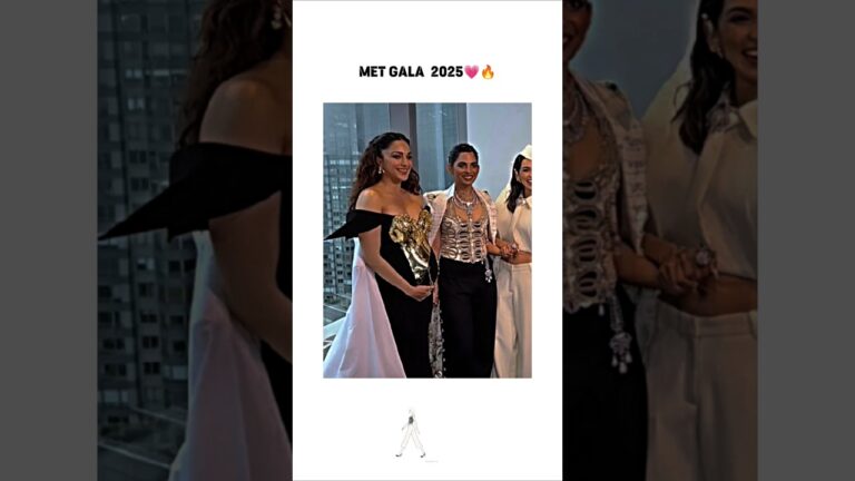 to met gala 2025💗#ishaambani #kairaadvani #bollywood #celebrity