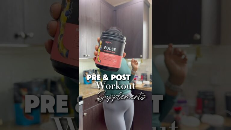 Pre & Post Workout Supplements for Weight Loss #100poundsdown #weightloss #gymsupplements #lifting