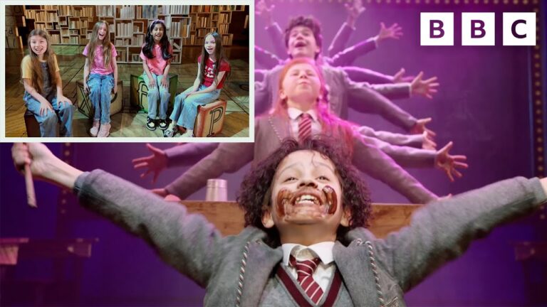 Behind the Scenes SECRETS from Matilda The Musical | Blue Peter | CBBC