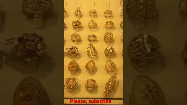 Real gold latest women’s rings 2022