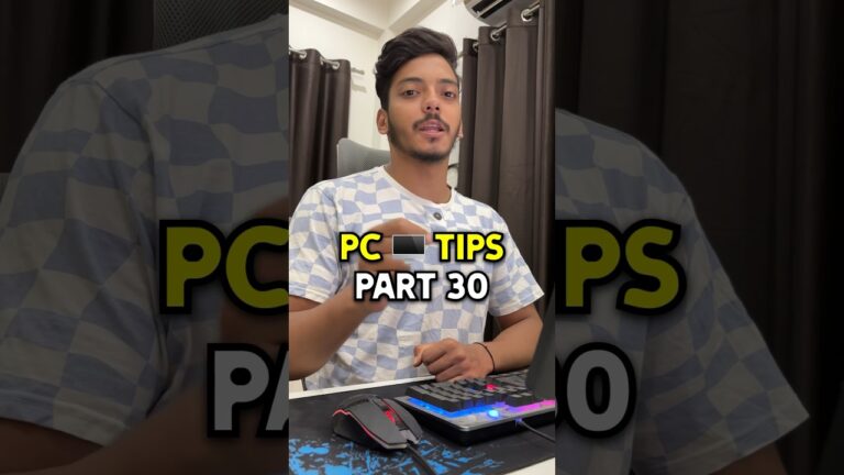 PC Tips (Part 30) 🔥✅🤯 #pc #shorts