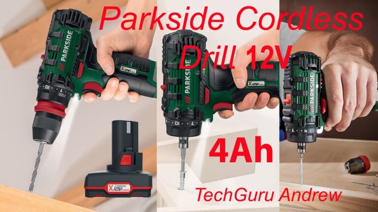 Parkside Cordless Drill 12V PBSA 12 F5 Testing