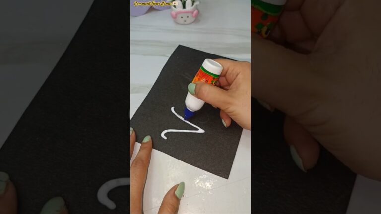 Glitter Names Writing 😍😱#diy #youtube #diy #artandcraft #ytshorts #craft #craftidea  #video