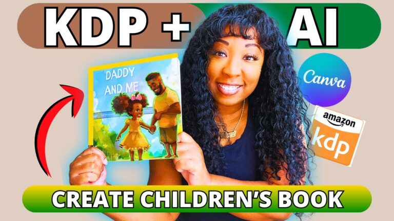 Create a Children's Book to Sell on AMAZON KDP Using Canva & Midjourney AI (Step-by-Step Publishing)
